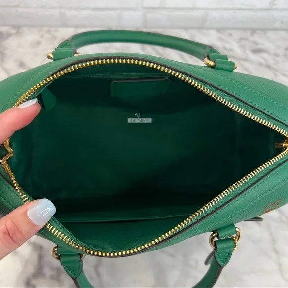 Coach Rowan Satchel With Diary Embroidery Green Multi - Picture 9 of 14